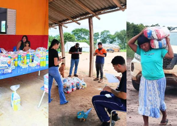 Governo de MT entrega 800 cestas de alimentos e kits de higiene a aldeias indígenas do Xingu